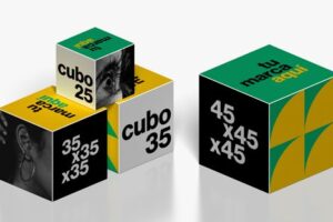 Cubo: Impresión en lona & vinil