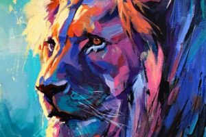 Lion Print