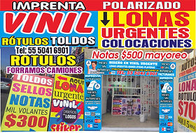 Lonas Urgentes Copias Centro Ecatepec
