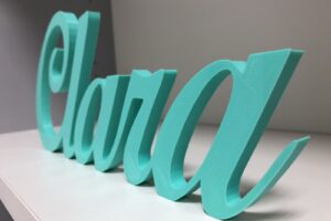 Memética Diseño e Impresión letras 3d