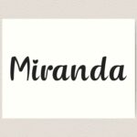 Miranda Print
