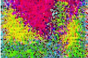 Pixel printing